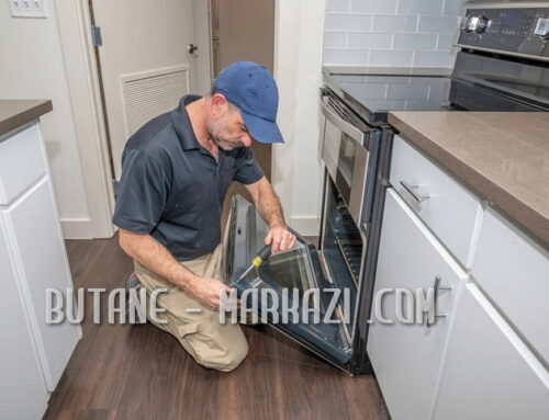 تعویض شیشه درب مایکروفر بوتان